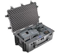 Peli 1650 trolley with foam, 722 x 442 x 270mm, black