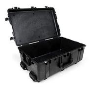 PELI 1650 Protective Shockproof Case for Photo and Drone Equipment, IP67 Watertight and Dustproof, 140L Capacity, Made in Germany, No Foam, Black