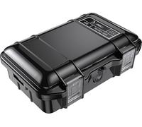 PELI M50 Micro Case - Small Protective Case; Superior Protection for Valuable Equipments and Compact Tools; Water Resistant, Dust Resistant and Crushproof; Volume 1 litre; Colour: BLACK