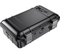 PELI M60 Micro Case - Small Protective Case; Superior Protection for Valuable Equipments and Compact Tools; Water Resistant, Dust Resistant and Crushproof; Volume 2 Litres; Colour: BLACK