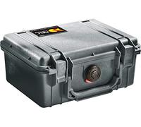 PELI Protector 1150 Impact Resistant Case, IP67 Watertight, 5L Capacity, Made in US, No Foam, Black