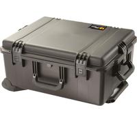 PELI Storm IM2720 Carry Case with Ball Bearing Wheels and Telescopic Handle, Water and Dust-Proof, Volume 61 L, Without Foam, Black