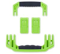 Pelican 1535 Replacement Handle & Latch Set by ColorCase - Lime Green - Handle and Push Button Latches