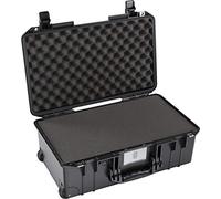 Pelican Air 1535 Case With Foam (2020 Edition with Push Button Latches) - Black