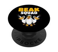 Pelican Beak Squad Cool Pelicans PopSockets Adhesive PopGrip
