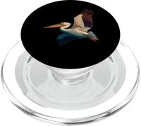 Pelican Bird Animal Graphic Seabird Tropical Pelican Lover PopSockets PopGrip for MagSafe