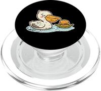 Pelican Burger Raft Cartoon PopSockets PopGrip for MagSafe