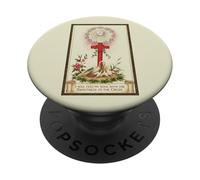 Pelican Catholic Christian Antique Cross Eucharist PopSockets Adhesive PopGrip