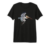 Pelican in Flight Premium T-Shirt