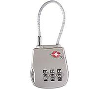 Pelican Lock 1500-518-000 1506Tsa, Cable Padlock, TSA, Gray