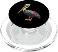 Pelican Lover Artwork Seabird Animal Motif Pelican Bird PopSockets PopGrip for MagSafe