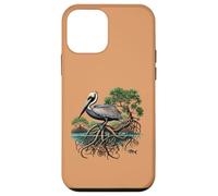 Pelican on a Mangrove Island: Design for Pelican Lovers Case for iPhone 12 mini