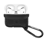 Pelican Protector - Compatible with AirPods Pro 3 Case w/Black Carabiner [Wireless Charging] [MIL-STD Protection] IP67 Waterproof Soft Silicone Case for AirPods Pro 3 - Anti Scratch - Black