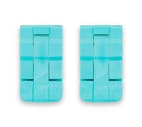 Pelican Replacement Double Throw Latches, Medium, Teal (Set of 2)