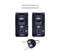 Pelican Replacement TSA Locking Latches, Medium, Black (Set of 2). Fits Select Air Cases.