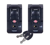 Pelican Replacement TSA Locking Latches, Medium, Black (Set of 2). Fits Select Air Cases.