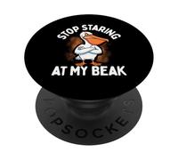 Pelican Stop Staring At My Beak Angry Pelican Graphic PopSockets Adhesive PopGrip