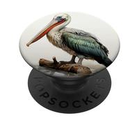 Pelican Watercolor Graphic PopSockets Swappable PopGrip