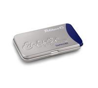 Pelikan 339648 Gemstone GTP/6 Fountain Pen Ink in Metal Case Garnet Ink Cartridge Blue