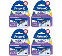 Pelikan 4001 Griffix Large Capacity Ink Cartridges 2 x 5 Blister Pack (10 Pieces) (10 Packs of 4)