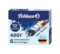 Pelikan 4001 Ink Cartridges 6 Pieces Blue