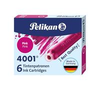 Pelikan 6 Pink Ink Cartridges 4001 (321075)