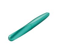 Pelikan 820172 Twist Cold Alaska Fountain Pen for Right-Handed and Left-Handed Users, Nib M, Blister