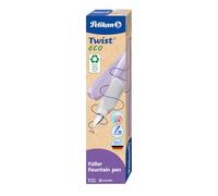 Pelikan 822237 Twist Eco Fountain Pen P457 Lavender M, Folding Box, 1 Count (Pack of 1)