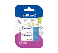 Pelikan AC30 Erasers, White Eraser for Pencil and Ink, Suitable for Technical Art Drawing and School Use, Pack of 2