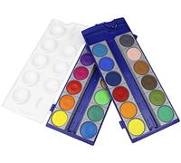 Pelikan DIN 5023 opaque paint box K24, 24 colours + 1 tube opaque white, school standard (24 opaque paint box)