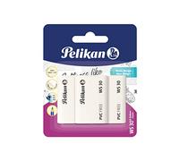 Pelikan Eraser WS30, Plastic, 3 Pieces, 606226, 1 Piece (1 Pack)