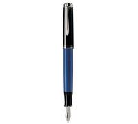 Pelikan fountain pen EF extra fine Point blue stripe Suberen M405 932806 NEW