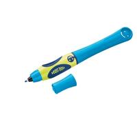 Pelikan Griffix 820455 Ink Pen for Left-Handed Users, NeonFreshBlue, Pack of 1 in Folding Box
