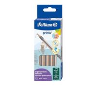 Pelikan Griffix Pencils Thickness B Pack of 12 in Folding Box