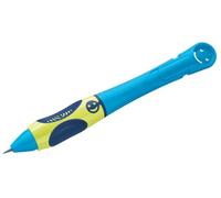 Pelikan Griffix Right-Handed Printing Pencil with HB Lead, Neon Fresh Blue, Pack of 1