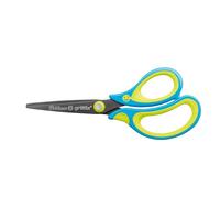 Pelikan Griffix School Scissors for Right-Handed/Left-Handed Users For Right-Handers Neon fresh blue.