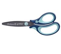Pelikan griffix School Scissors Round Scissors for Right Handed Users, Blue, Pack of 1