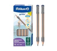 Pelikan Griffix Triangular Wooden Pencils (Pack of 12)
