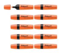 Pelikan Highlighters 490, Orange, Pack of 10 in Box