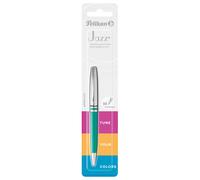 Pelikan Jazz Classic 815048 Ballpoint Pen Turquoise 1 count (Pack of 1) Blue,Tur