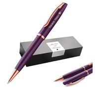 Pelikan Jazz Noble Elegance K36 Ballpoint Pen with Engraving Gift - Unique Pens with Name - Personalised Gifts - Ballpoint Pen Personalised (Viola)