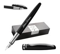 Pelikan Jazz Noble Elegance P36 Fountain Pen with Engraving Gift - Unique Pens with Name - Personalised Gifts - Fountain Pen Personalised (Black)