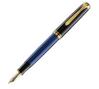 Pelikan Luxury Souveran M800 Fountain Pen - Black/Blue