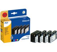 Pelikan P27 Ink Cartridges Replacement for Products HP932XL/HP933XL (US IMPORT)
