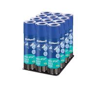 Pelikan Pelifix Glue Stick Maxi 40g (pack of 12) - Transparent, Solvent-Free, Washable Adhesive