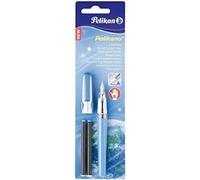 Pelikan Pelikano New Fountain Pen with A Size Nib in Blister Pack - Blue