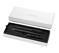 Pelikan SET - Ballpoint pen and Fountain pen Jazz Noble Elegance in Gift Box - Carbon