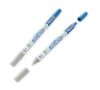 Pelikan Super Pirate Eco Ink Eraser, Line Width M (Multi Tip) Ink Killer for Erasing and Overwriting, Pack of 2