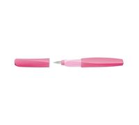 Pelikan Twist Fountain Pen, Berry Pink, Ergonomic Handle for Left and Right Handed Users, Medium Stainless Steel Nib