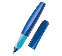 Pelikan Twist Rollerball Pen, Refillable Writing Pen for Left- and Right-Handed Users, Ergonomic Design with Blue Ink, Twist